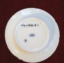Royal Copenhagen Salt Dish reverse, maker's mark