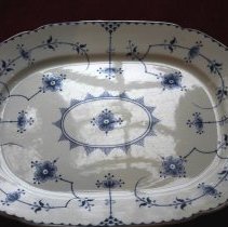 Allertons Seving Plate, Stockholm Pattern, top
