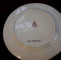 Mintons Luncheon Plate, Maker's Mark,   The Marjorie