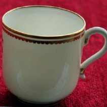 Cup, demitasse, from the yacht "Marjorie", side