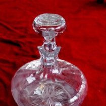 Etched Glassware used on the "Marjorie" yacht-cruet