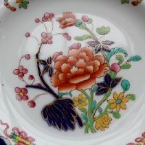 Spode, Imari Style Dessert Plate, porcelain