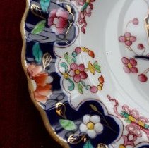 Spode, Imari Style Dessert Plate, porcelain