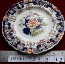 Spode, Imari Style Dessert Plate, stoneware