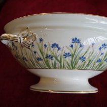 Spode Copeland Blue Iris, side