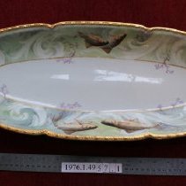 Limoges fish platter