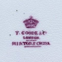 Monogrammed China, Mintons Maker's Mark