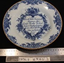 Commemorative Plate