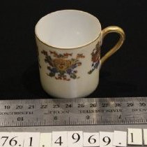 French demitasse cup