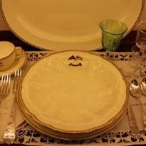 Dinner setting, Pond Lily