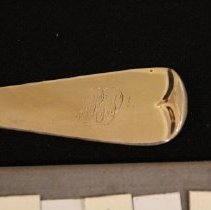 BP Initials, Pond Lily Pattern