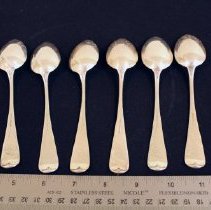 Teaspoon, Pond Lily Pattern   1-6 verso