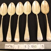 Dessert Spoon, Pond Lily pattern  1-6