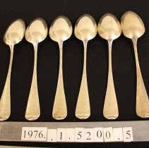 Dessert Spoon, Pond Lily pattern  7-12verso