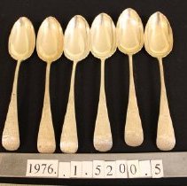 Dessert Spoon, Pond Lily pattern  7-12