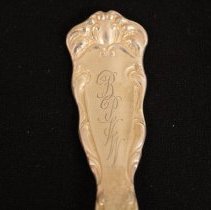 Luncheon fork, Reed & Barton "Rex"  monogram