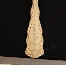 Dinner fork, Reed & Barton "Rex"  monogram