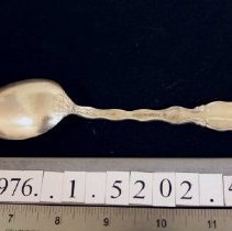 Dessert spoon, Reed & Barton "Rex"      verso