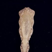 Dessert spoon, Reed & Barton "Rex"      monogram