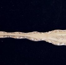 Dessert spoon, Reed & Barton "Rex"      detail