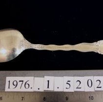 Large essert spoon, Reed & Barton "Rex"    verso