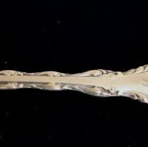 Large essert spoon, Reed & Barton "Rex"    detail