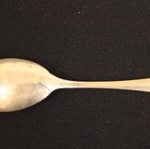 Silver demi-tasse spoon     silver mark