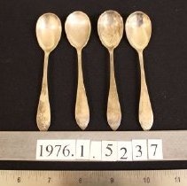 Silver demi-tasse spoon