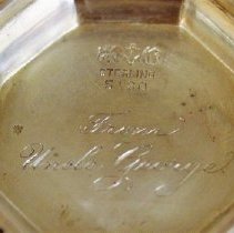 Baby's Cup, inscription on bottom