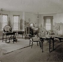 Master Bedroom looking northeast showing bay window