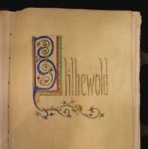 Wooden Album title page