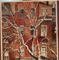 "Snow Patterns" watercolor