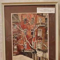 "Snow Patterns" watercolor