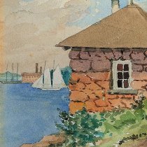 Blithewold Pump House, detail