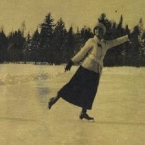 03.03 Pecketts, Augustine skating, 1915