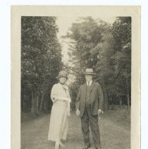 Bessie and Will McKee on Lover's Lane
