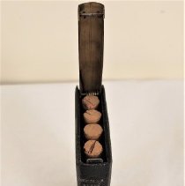 Spine of Flask, reads "Memories"