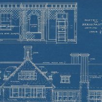 West Elevation Blithewold II, Breakfast Porch