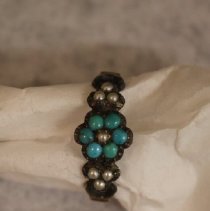 2002.1.0010.3 Pearl/Turquoise ring