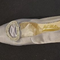 Lavender Silk Shoe, by J&J Slater