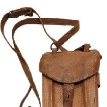 1976.1.0441 WWI map pouch, front