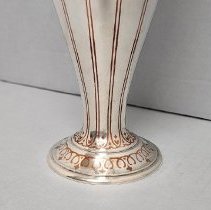 Silver & Copper Vase detail