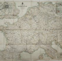 1976.1.7000a Bartholomew Touring Map Central Europe