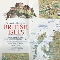 Verso British Isles tourist map