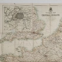 1976.1.7000 B Bartholomew Map Upper Left Half