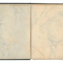 Baby's Record endpapers, front