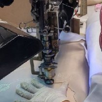 Embroidery process at Penn and Fletcher Studio (13)