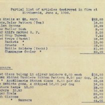 1976.1.p036.06.08 p1 Partial List of articles destroyed