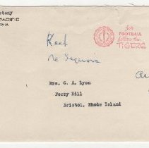 1976.1.a009.03.13 College Of The Pacific Envelope 1957