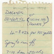 1976.1.a009.03.28 Note On Giant Sequoia Fungus Spray 1973